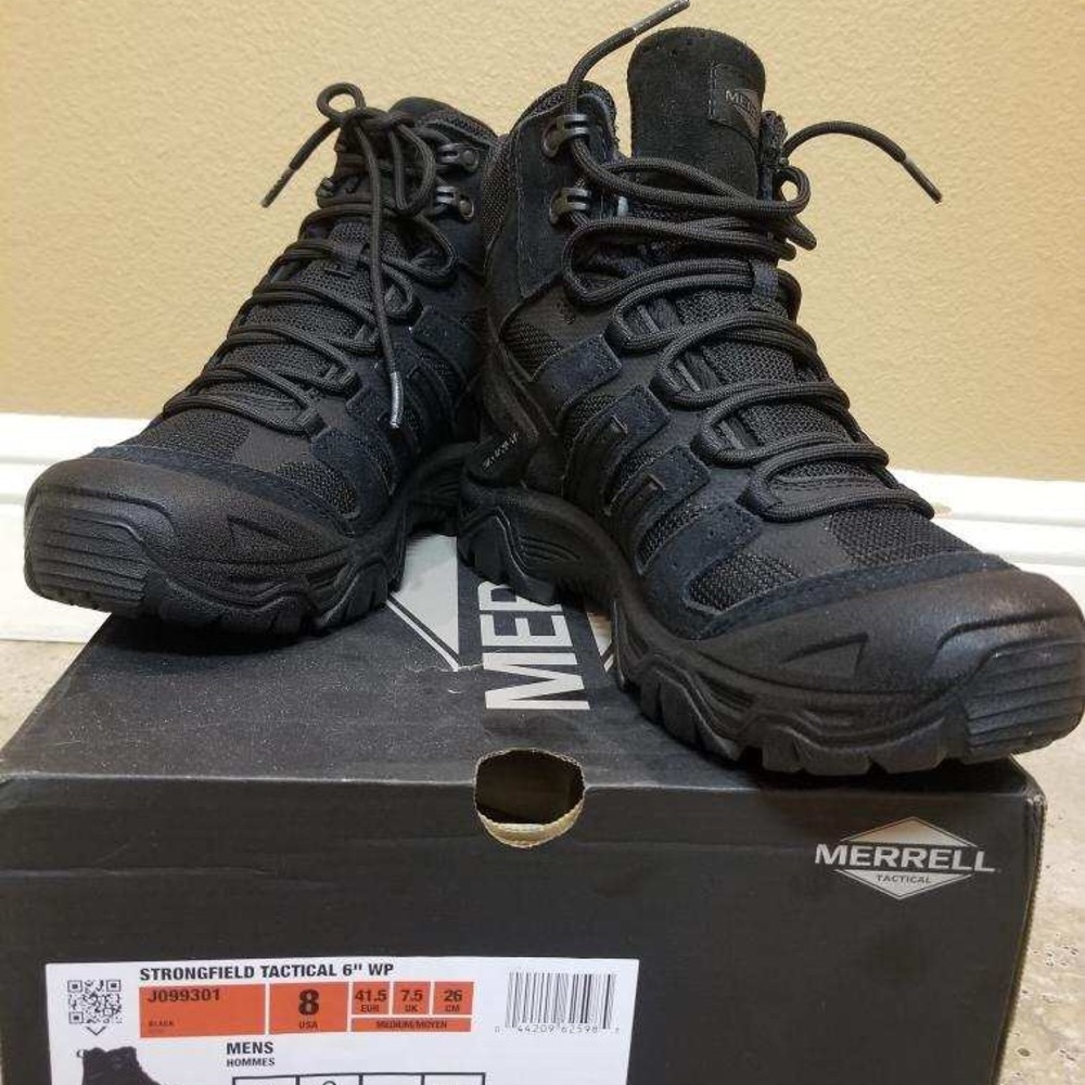 Merrell Strongfield  6" Waterproof Boot NWT